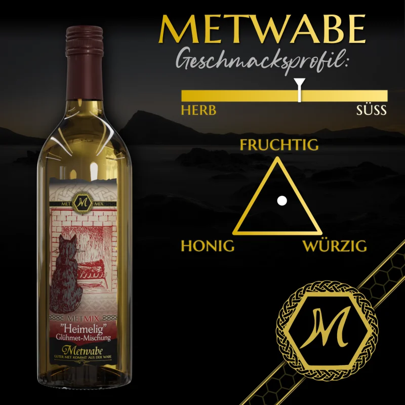 Met - Mix - Heimelig "Glühmet" - 0,75 l - 7,5 % vol - Honigwein