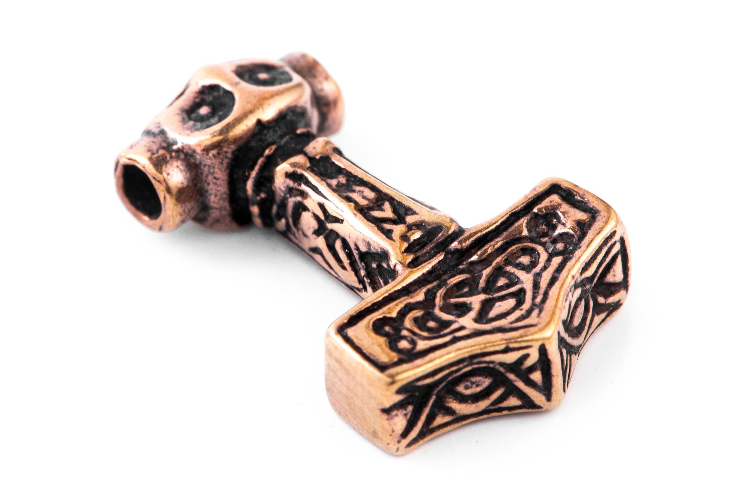 Thors Hammer Bronze 2.1 cm - atb36