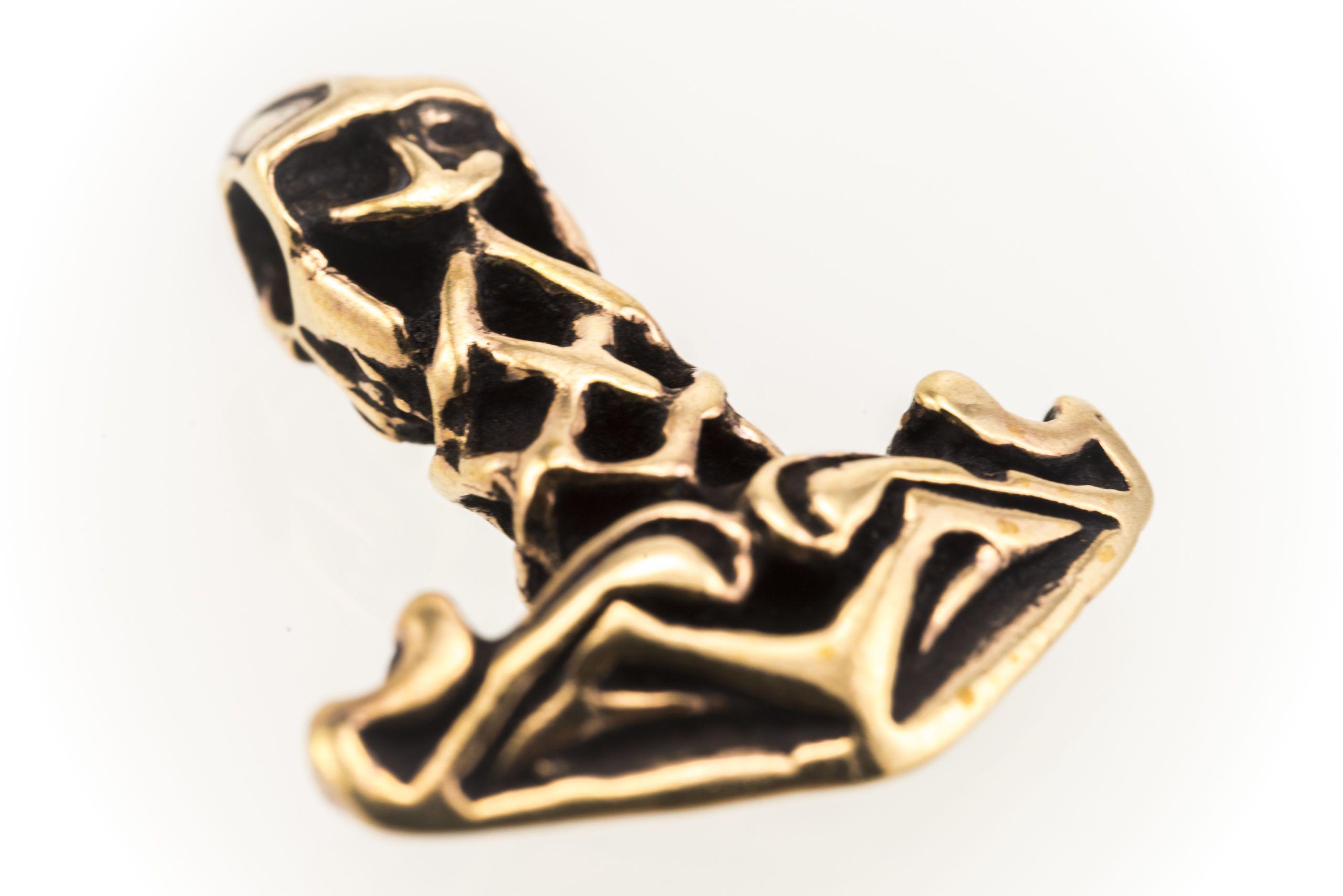 Kleiner Thorshammer Bronze 2.3 cm - atb19-2