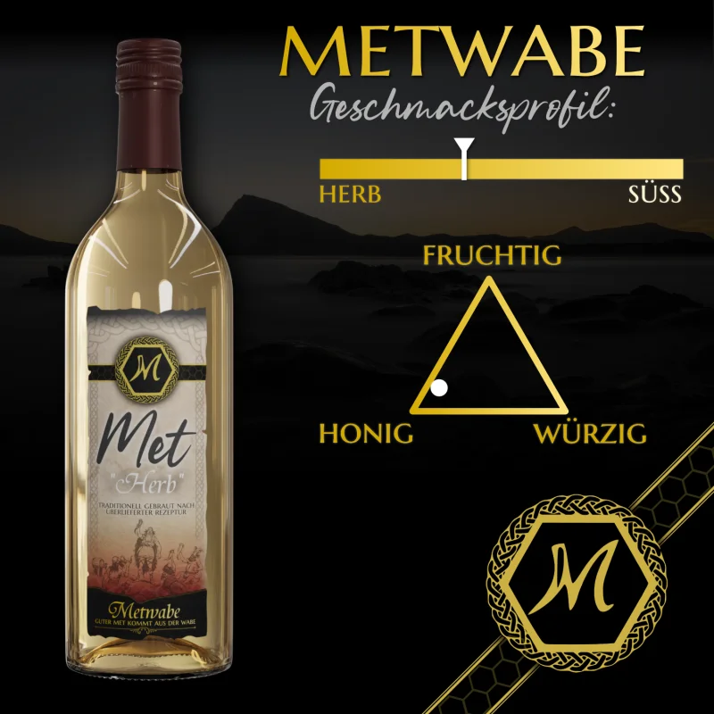 Met - Orangenblüte - 0,75 l - 10% vol - Honigwein