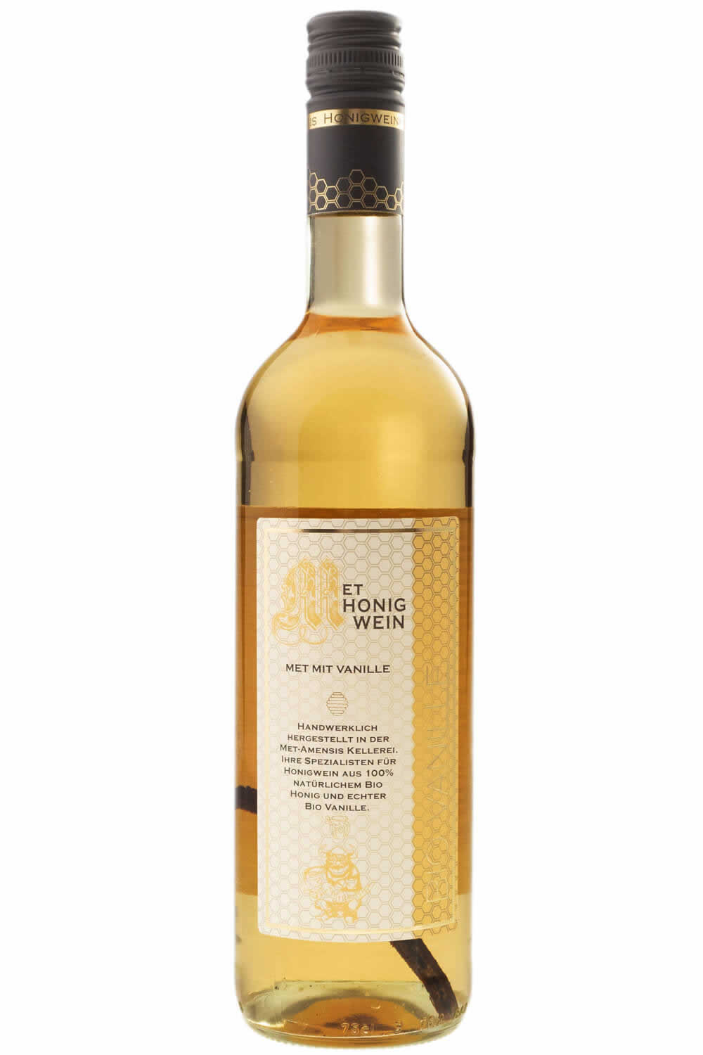 Vanillemet - Honigwein mit Vanilleschote, 11% vol. - 750 ml