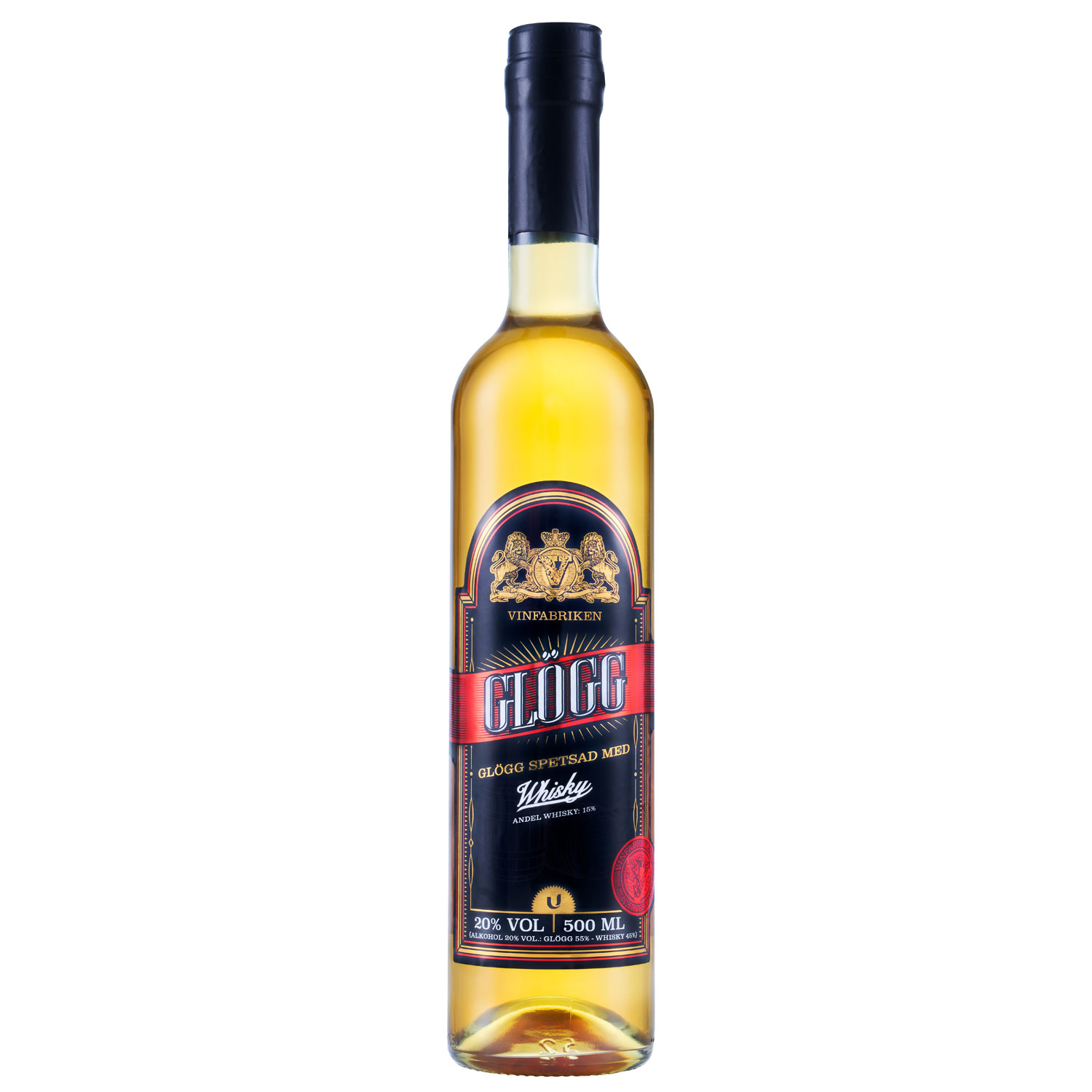 Vinfabriken Whisky-Glögg 20% - 0,5 l - Glühwein