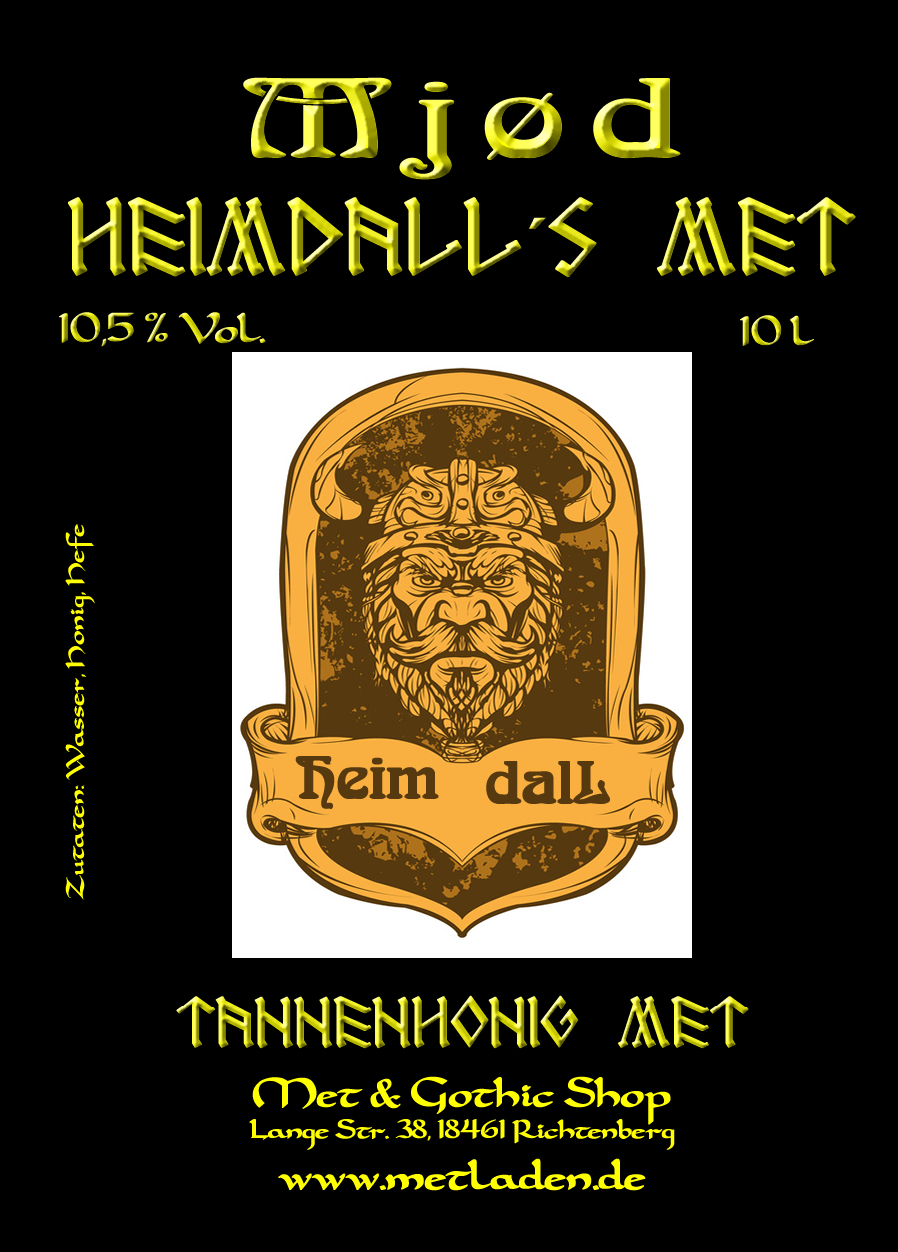 Heimdalls Mjød - Tannenhonig-Met 10 % - 10 Liter Kanister