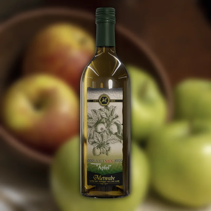 Met - Mix - Apfel 0,75 l - 9 % vol - Honigwein - Mix