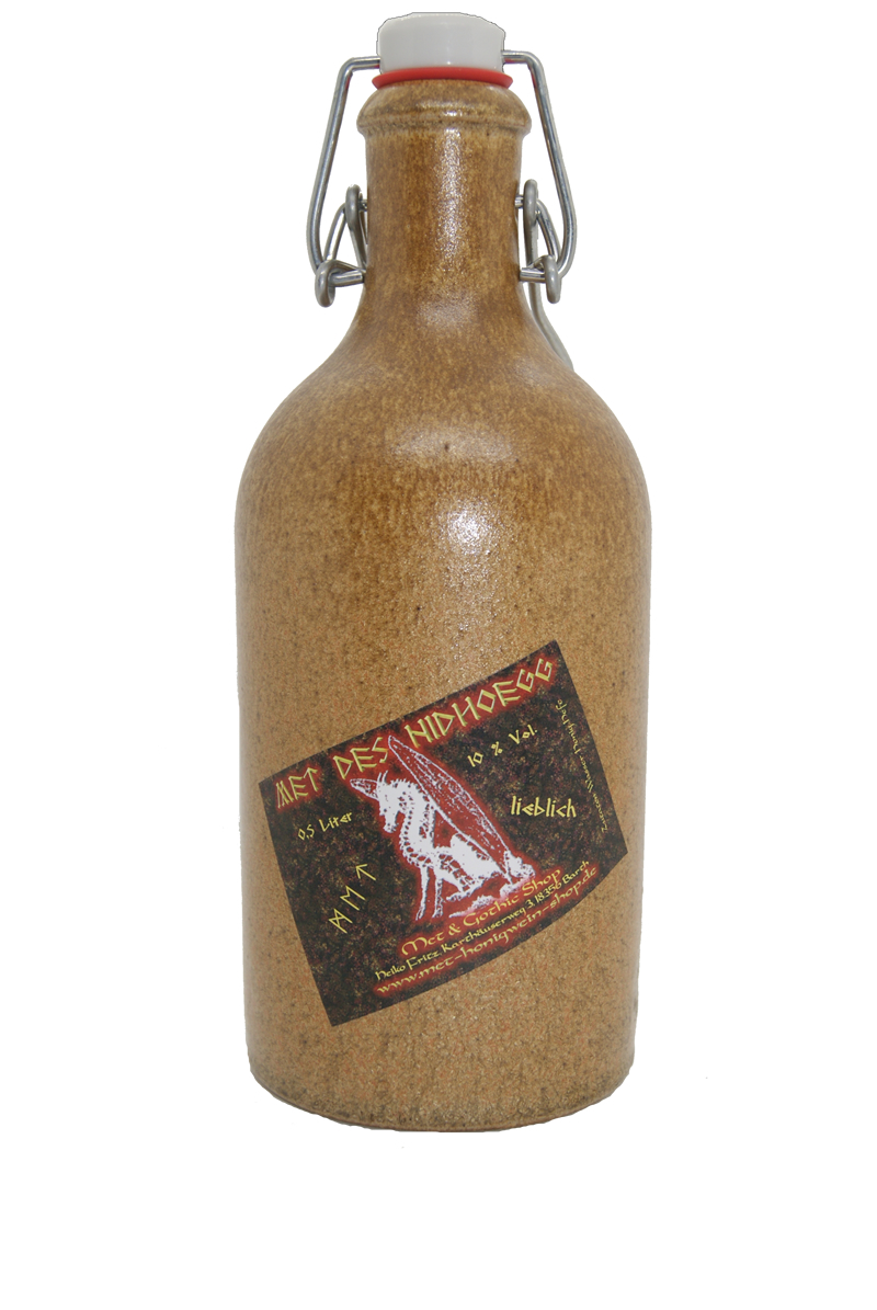 Met des Nidhögg - lieblich - 10,5% - 0,5 Liter im Tonkrug