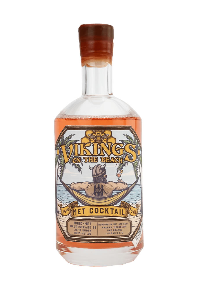 Nord-Met Vikings on the beach - 0,75 l - 7 % - Met Cocktail