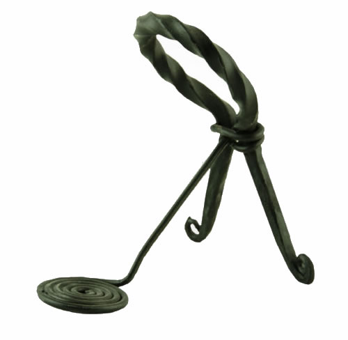 Trinkhorn-Ständer aus Schmiedeeisen 0,05 - 0,1 Liter