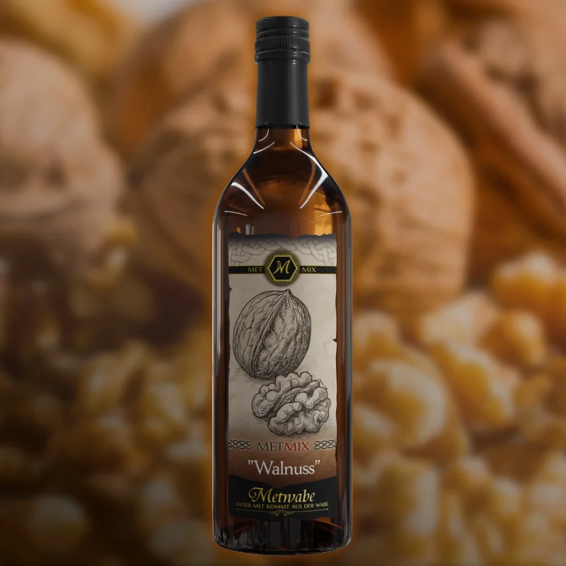 Met - Mix - Walnuss - 0,75 l - 8,5 % vol - Honigwein-Mix