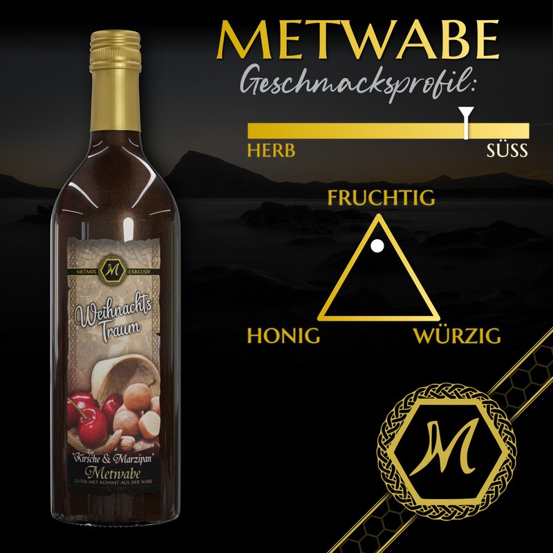 WEIHNACHTSTRAUM Kirsche & Marzipan - 0,75l - 6 % vol