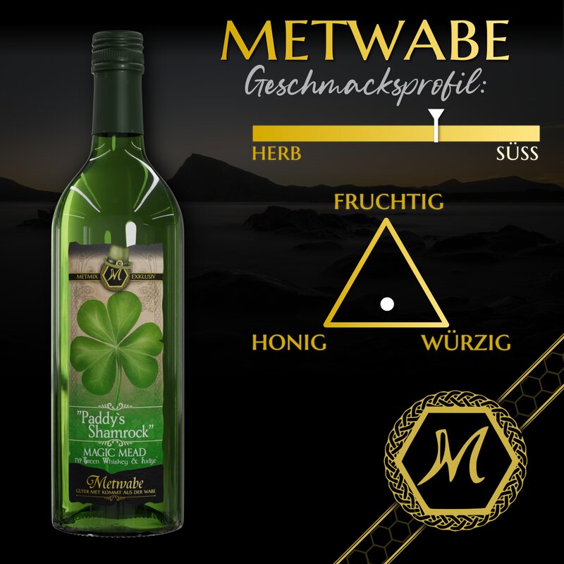 Paddy Shamrock "Whiskey & Fudge" - 0,75l - 12,5 % vol