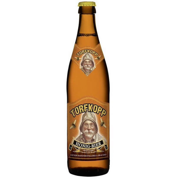 Torfkopp Honig-Trunk - Honig-Bier - 0,5 l - 4,9 %