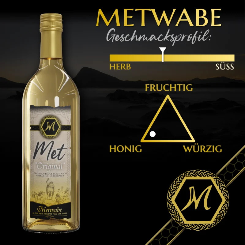 Met "Original" - 0,75l - 12%vol - lieblicher Met