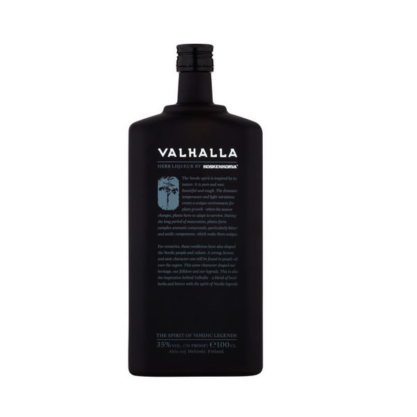 Valhalla Kräuterlikör - Koskenkorva - Finnland - 1,0 Liter - alc. 35 % Vol.