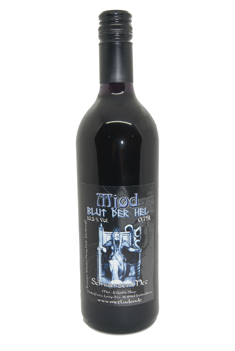 Blut der Hel - Schwarzer Met 10 % - 0,75 Liter