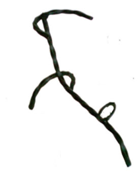 Trinkhorn-Ständer aus Schmiedeeisen 0,3 - 0,4 Liter
