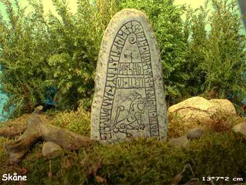 Runestone from Skårby-Marsvinsholm in Skåne, Sweden - DR 280 - No.14
