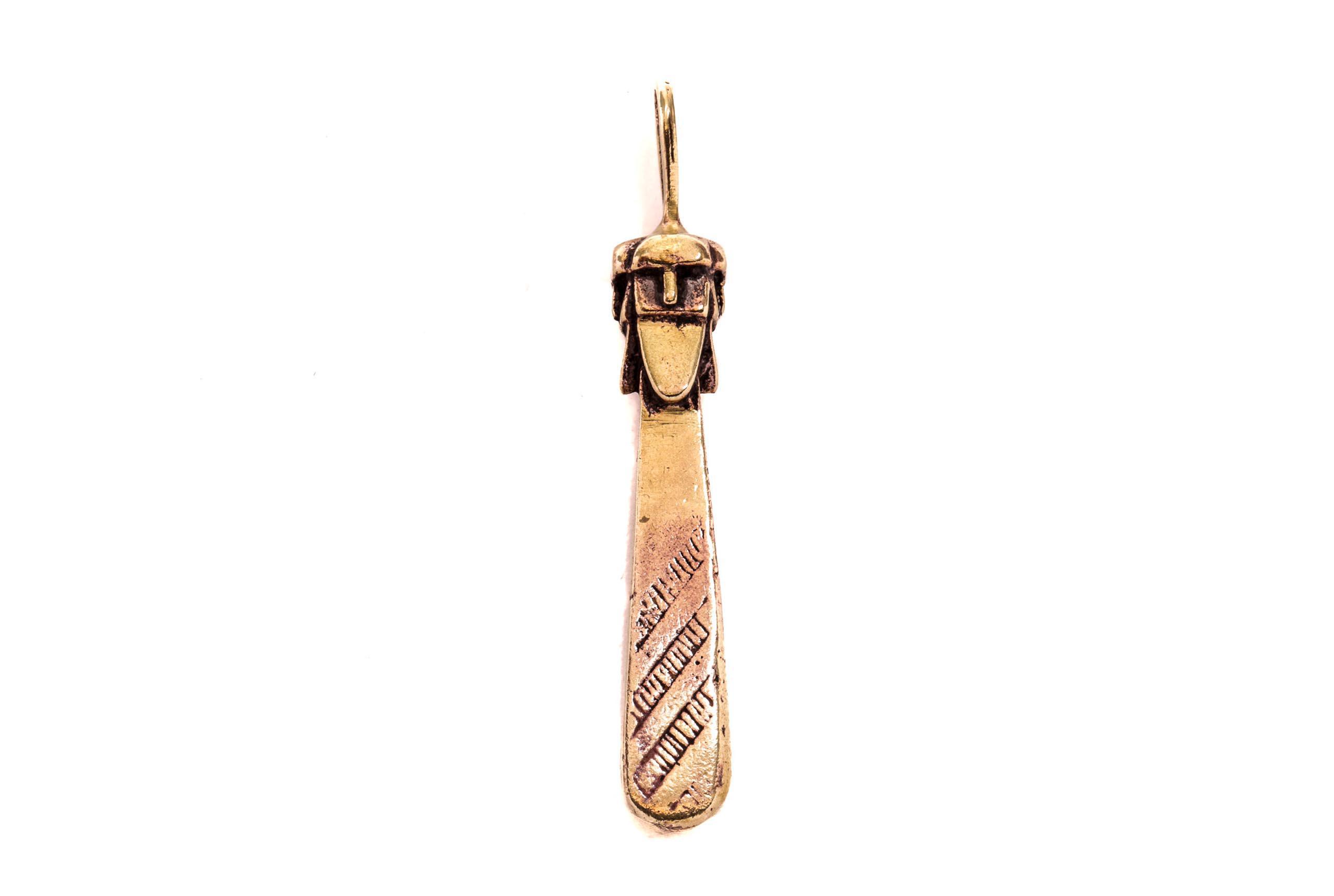 Anhänger SVANTVIT 3.2 cm Slawischer Kriegsgott Bronze - avb552-2