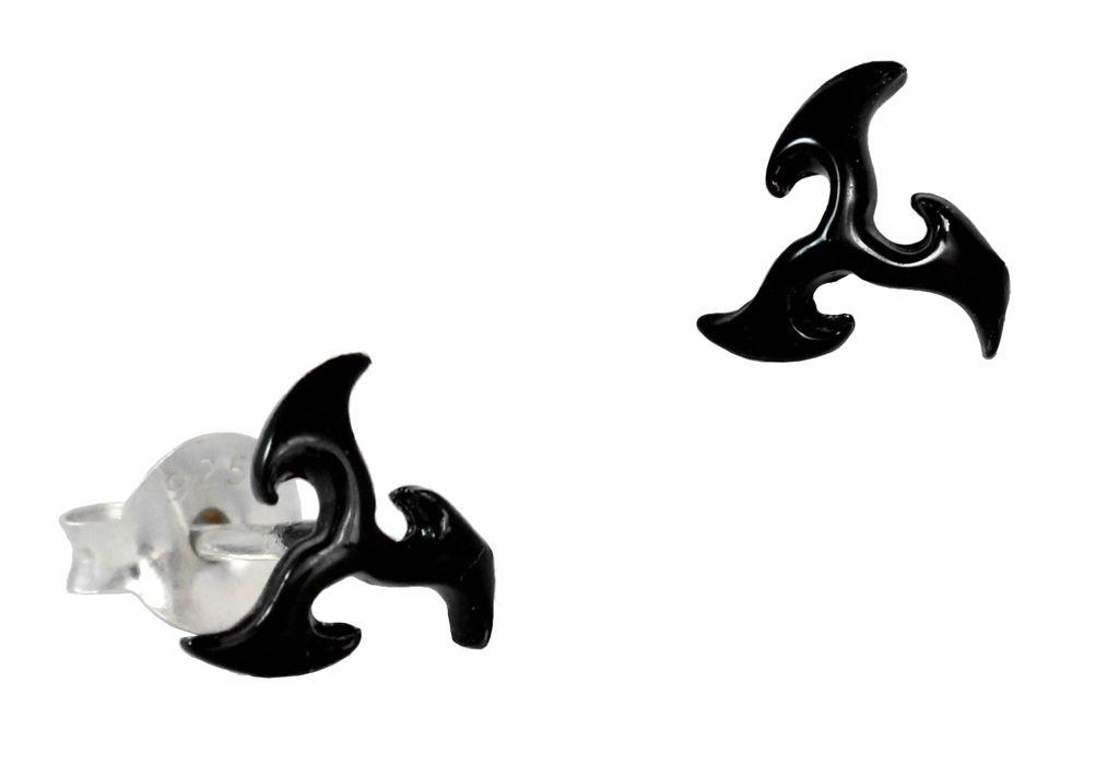 Ohrstecker Celtic Triskele 7 mm Silber - ost64-2