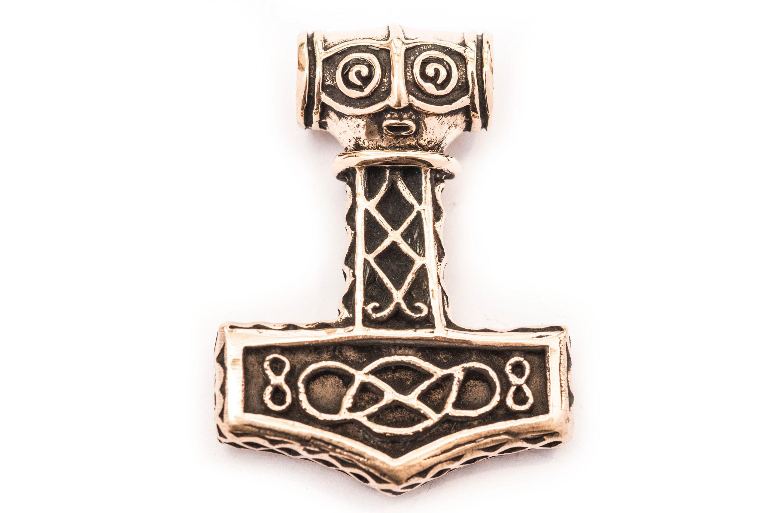Thorshammer MJÖLNIR 3.2 cm - bronze - atb59