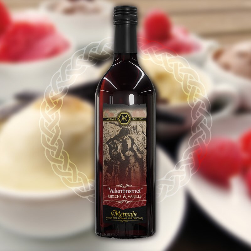 VALENTINSMET Kirsch & Vanille - 0,75l - 6% vol