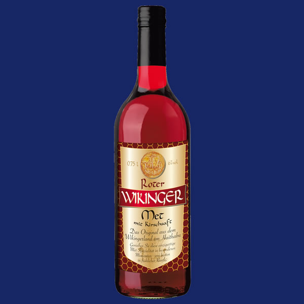Roter Wikinger-Met - 0,75 Liter - alc. 6 % Vol.