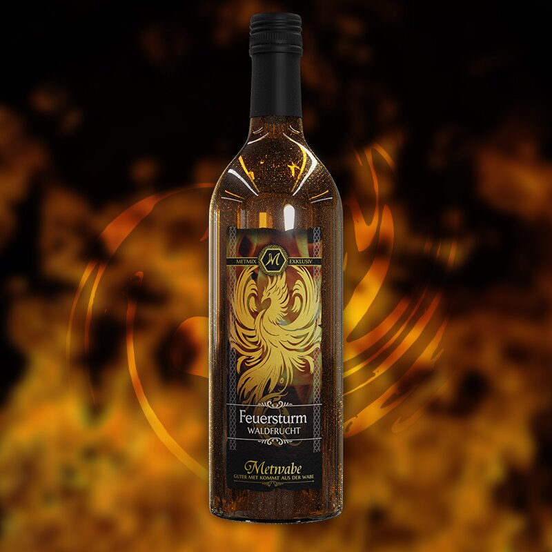 FEUERSTURM - Waldfrucht Met - 0,75l - 9 % vol