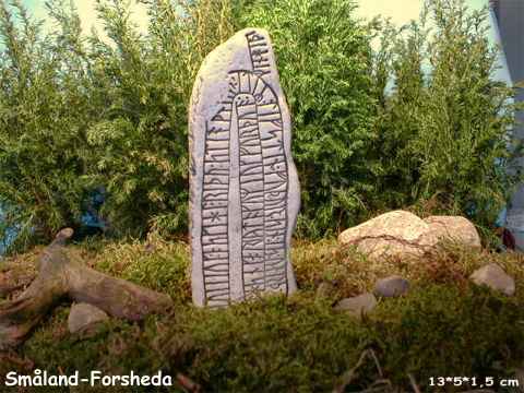 Forsheda Runestone in Småland, Sweden - SM52 - No.17