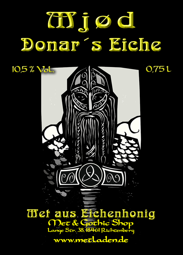 Donar's Eiche - mead made from oak honey - mead - 0.75 l - 10.5%