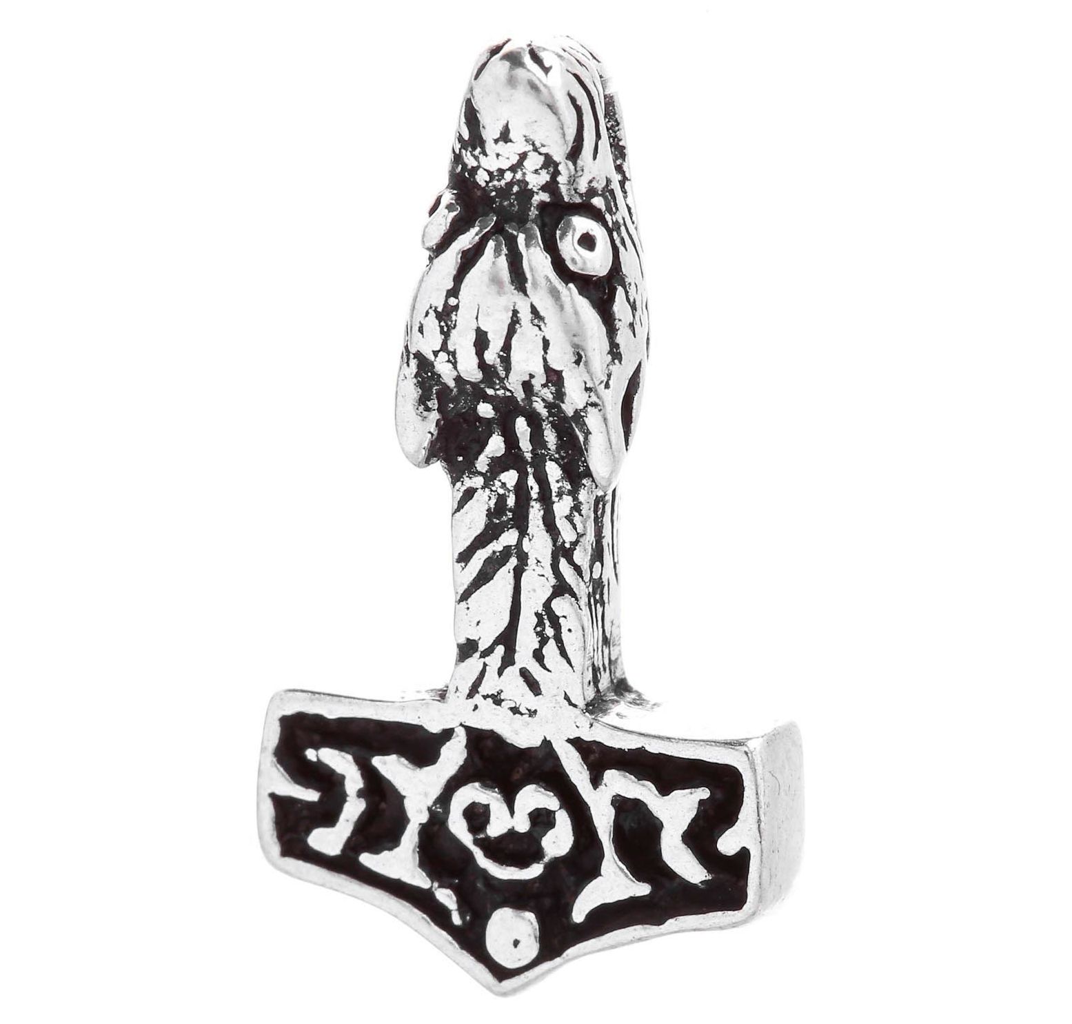 Small Thor's hammer 2.2 cm silver - at13