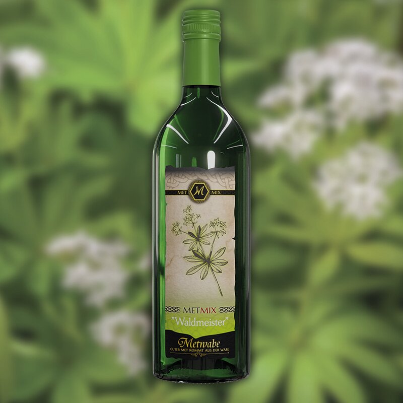 Mead - honey wine - woodruff mix - 0.75l - 7.5% vol