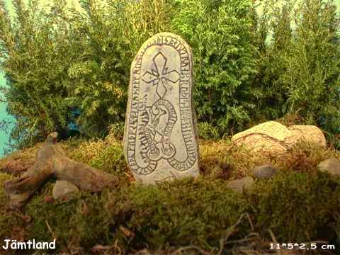 Runestone from Östersundet, Frösön in Jämtland, Sweden - No.112