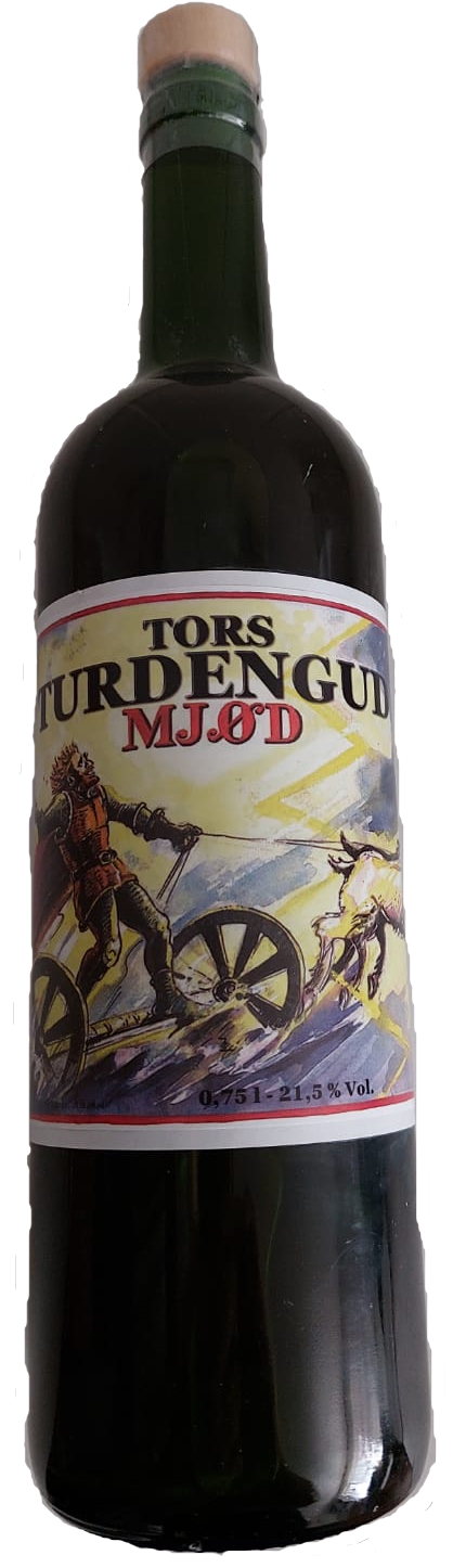 Thors Turdengud Mjød - Thors Donnergott Met - 21,5 % - 0,75 l Glasflasche