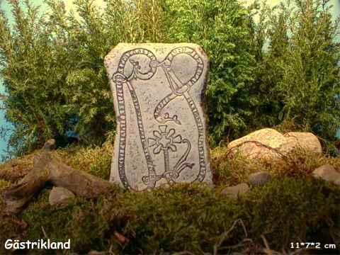 Runestone from Järvsta / Gävle in Gästrikland, Sweden - Gä 11 - No.10
