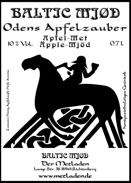 Oden´s Apfelzauber - Apfel-Met - 0,7 l - 10 %
