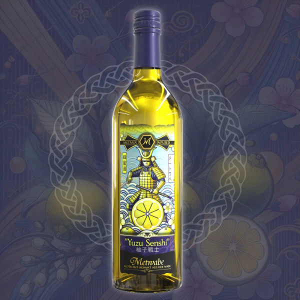 Yuzu Senshi "Met mit Yuzu" - 0,75 l - 6,5 % vol - Met / Honigwein