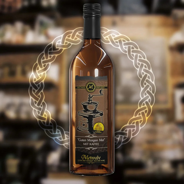Guten-Morgen-Met "Met mit Kaffee" - 0,75 l - 11 % vol - Honigwein