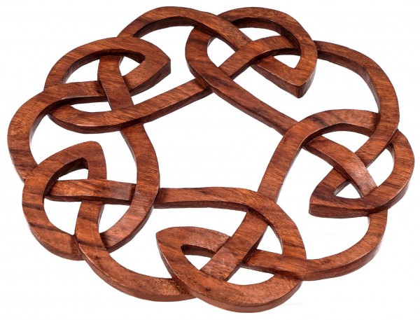 Wandbild - Keltischer Knoten - Ø 27 cm - ws294