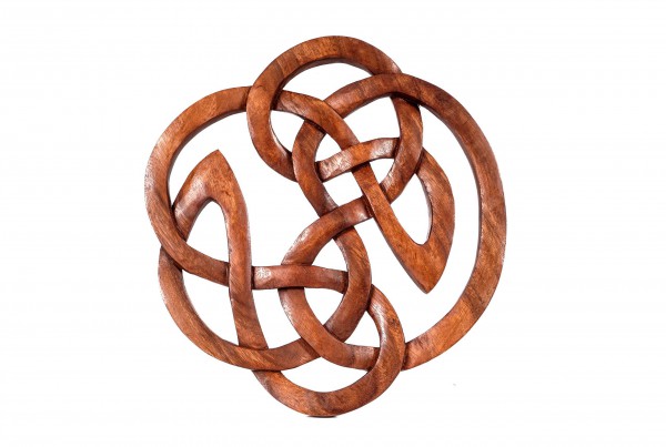 Wandbild - Keltischer Knoten - Ø 30 cm - ws293