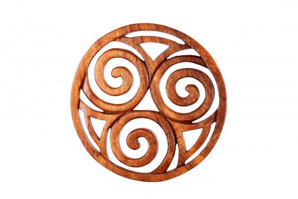 Wandrelief - Celtic Spirals - Ø 19 cm - ws137