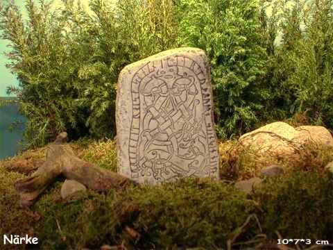 Runenstein von Nastastenen / Rinkaby in Närke, Schweden - Nä 34 - Nr.13