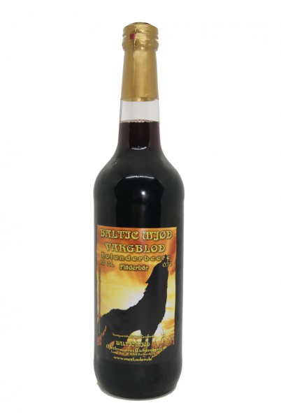 Vargblod - Holunderbeere - Baltic Mjød - 0,7 l