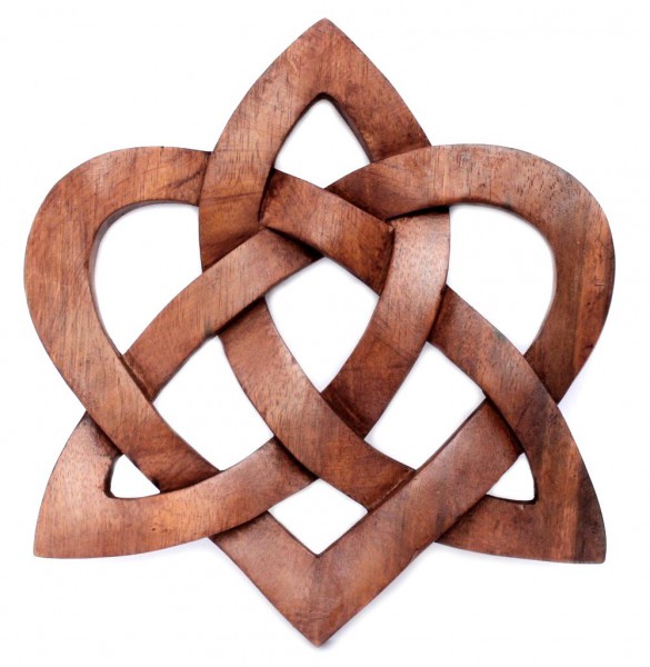 Wandbild - Keltischer Knoten - Herz - ws255