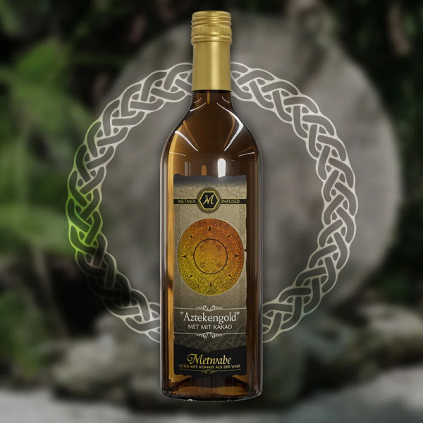 Met Aztekengold - "Met mit Kakao" - 0,75l - 12%vol - Honigwein