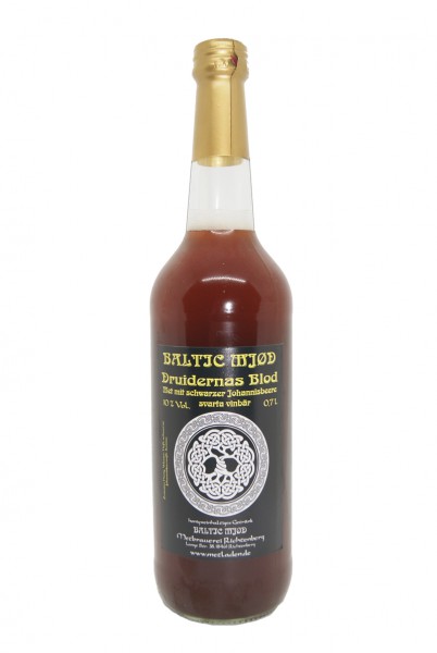 Druidernas Blod - Met Schwarze Johannisbeere-Baltic Mjød- 0,7 l
