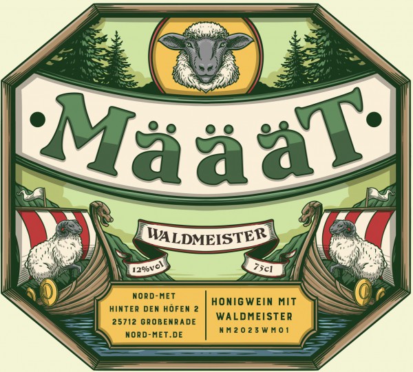 Nord-Met Määät (Waldmeister) - 0,75 l - Waldmeister Met