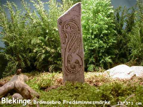 Gedenkstein Runenstein für den Frieden in Brömsebro - Nr. 2