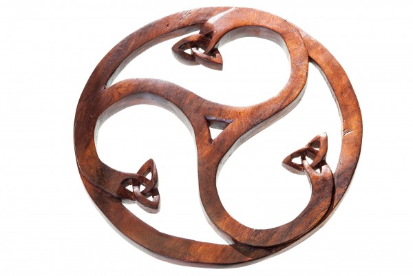 Wandbild - Celtic Triskele - Ø 23 cm - ws272