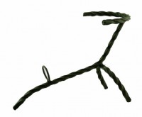 Trinkhorn-Ständer aus Schmiedeeisen 0,1 - 0,2 Liter Trinkhorn-Ständer aus Schmiedeeisen 0,1 - 0,2 Liter