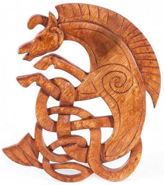 Wandbild - Keltisches Seepferd - ws221