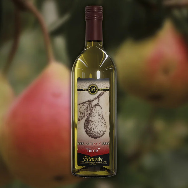Met - Mix - Birne - 0,75 l - 8 % vol - Honigwein - Mix